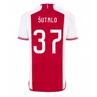 Ajax Josip Sutalo #37 Replika Hemmatröja 2023-24 Kortärmad
